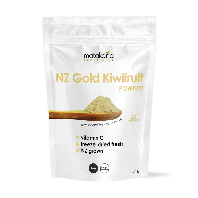 Matakana Superfoods - NZ Gold Kiwifruit Powder - 100g