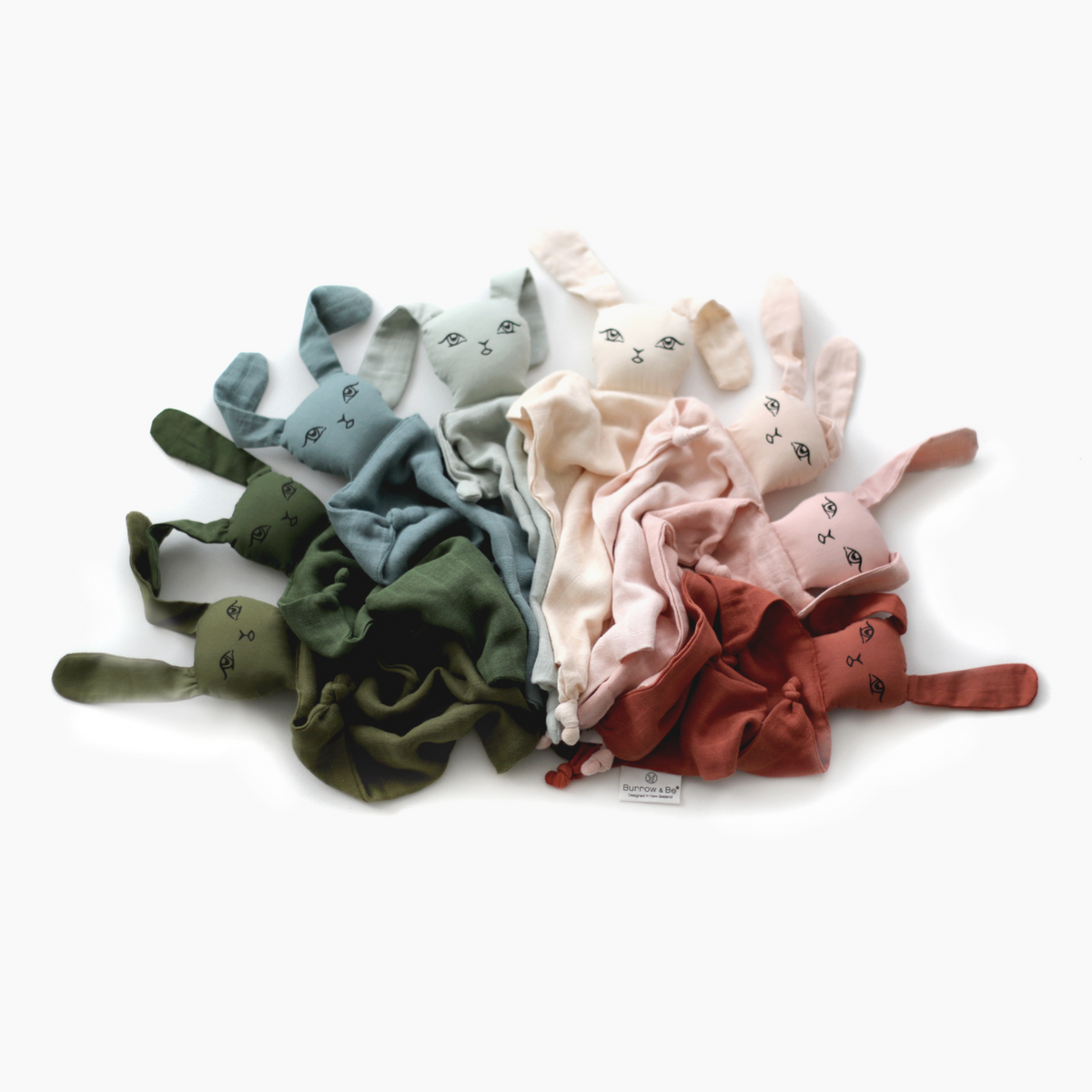 Burrow &amp; Be - Muslin Bunny Comforter