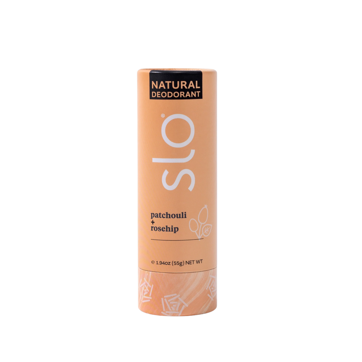 Slo Natural Deodorant - Patchouli &amp; Rosehip