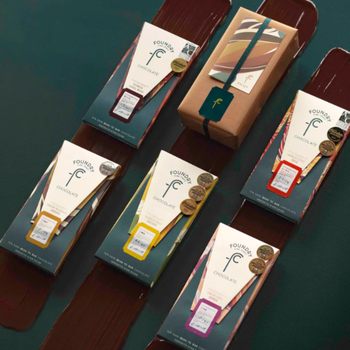 Foundry Chocolate - Five Origin Gift Pack - GOLD WINNERS