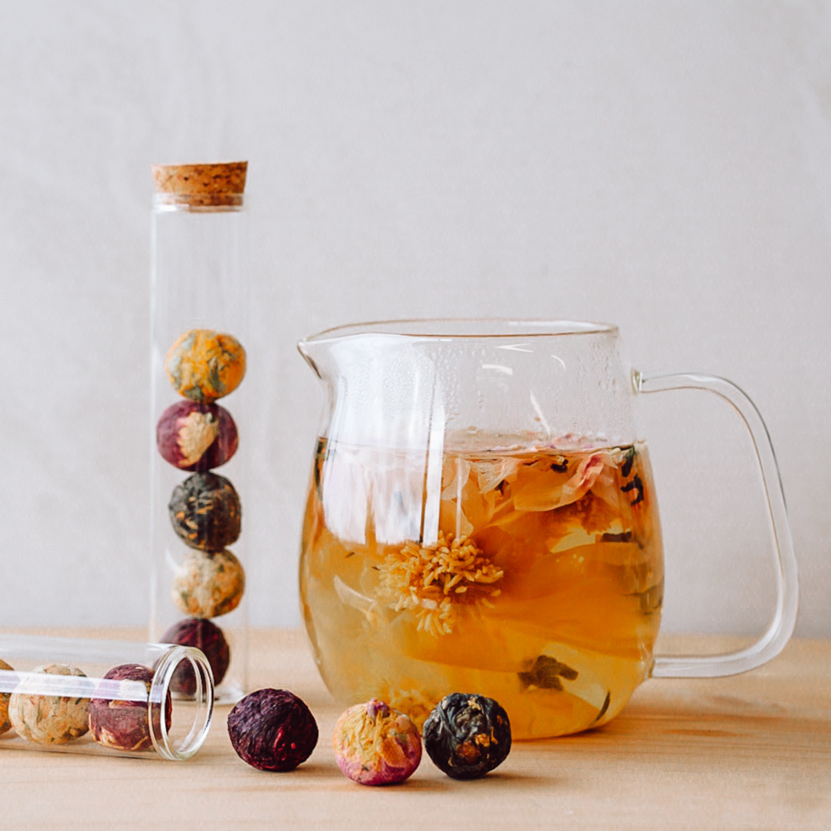 Better Tea - Blooming Tea Balls (in glass tube)