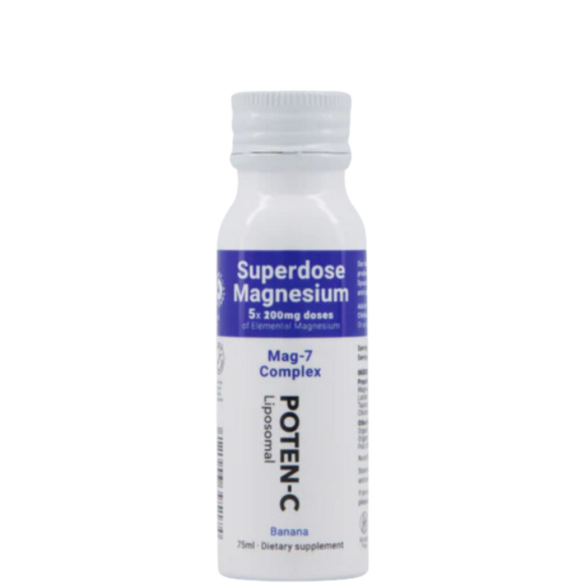 Poten-C Superdose - Liposomal Magnesium 5x 200mg Doses (Banana)