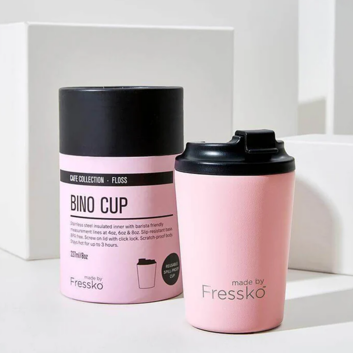 Made by Fressko - Bino Reusable Cup - Floss - 8oz