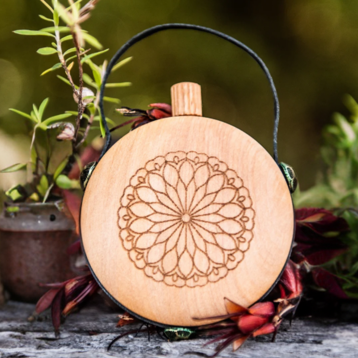 Aroma Flask - Mandala Wheel