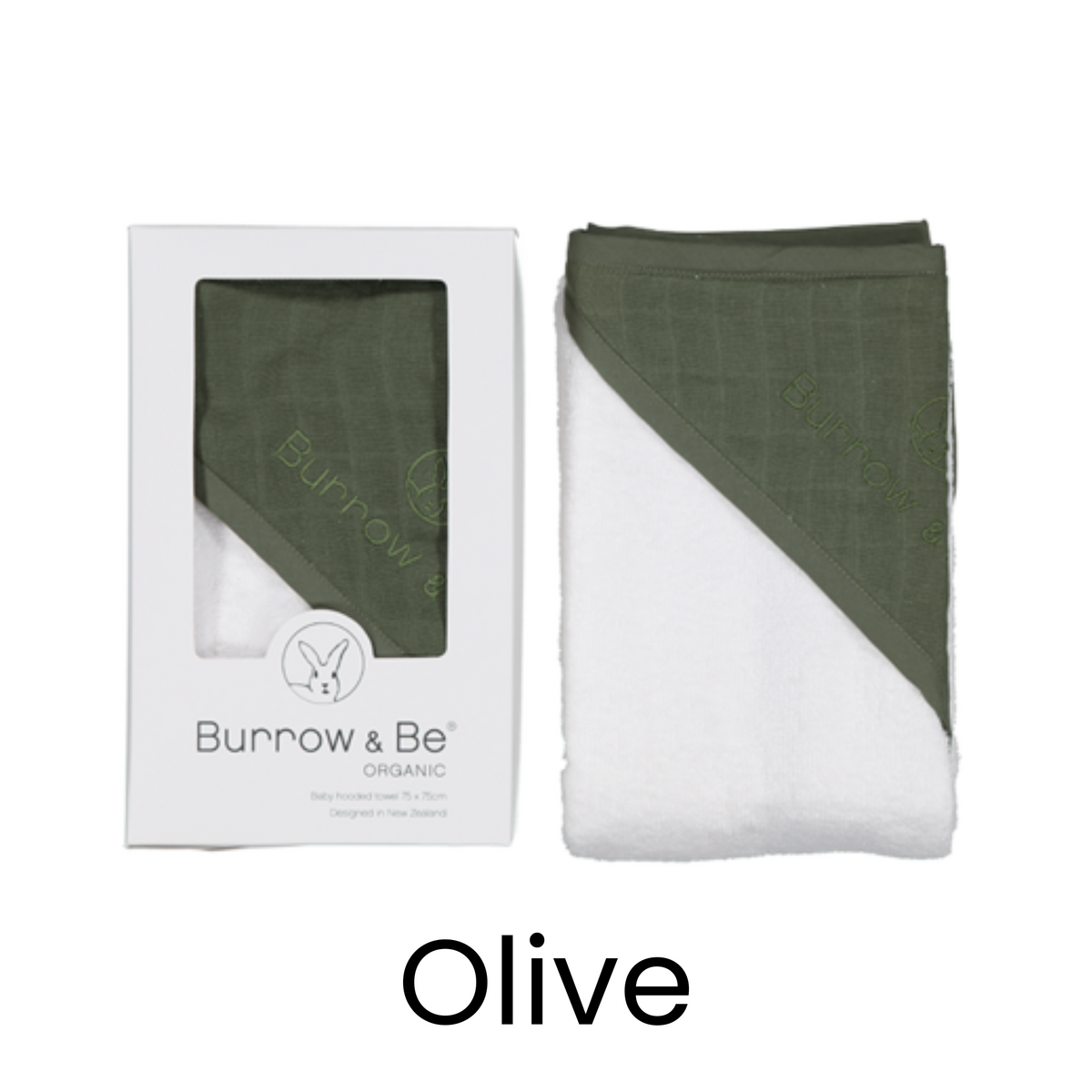 Burrow &amp; Be - Baby Hooded Towel