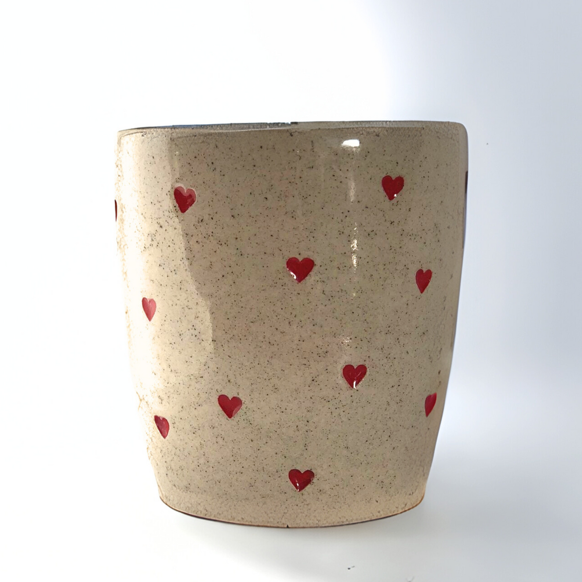 Mudhut Potters Wellington - Heart You - 8oz