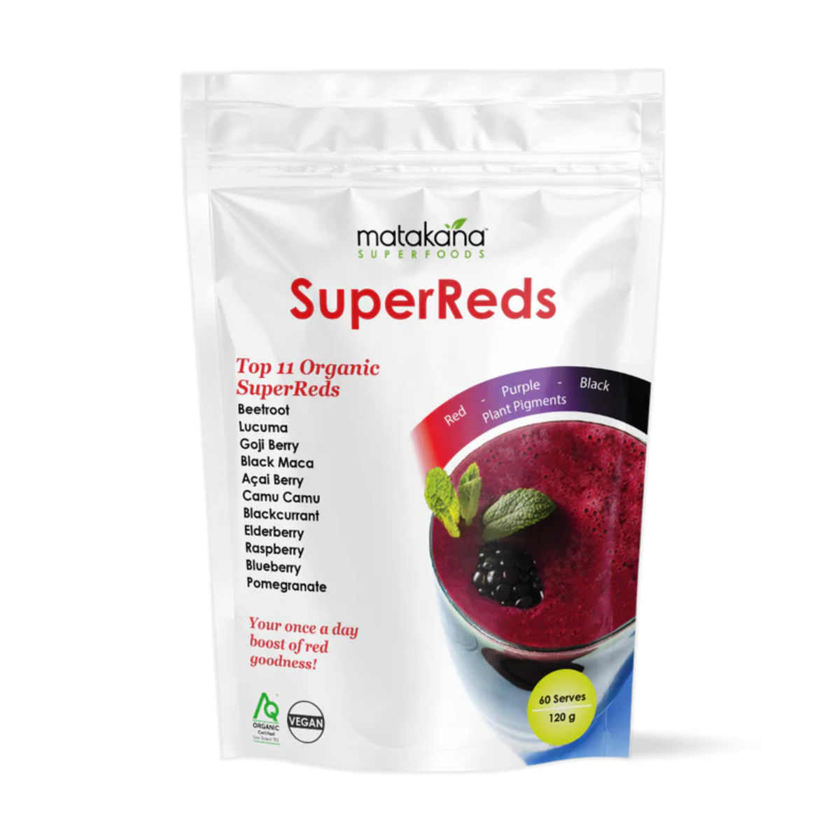 Matakana Superfoods - Super Reds - 120g
