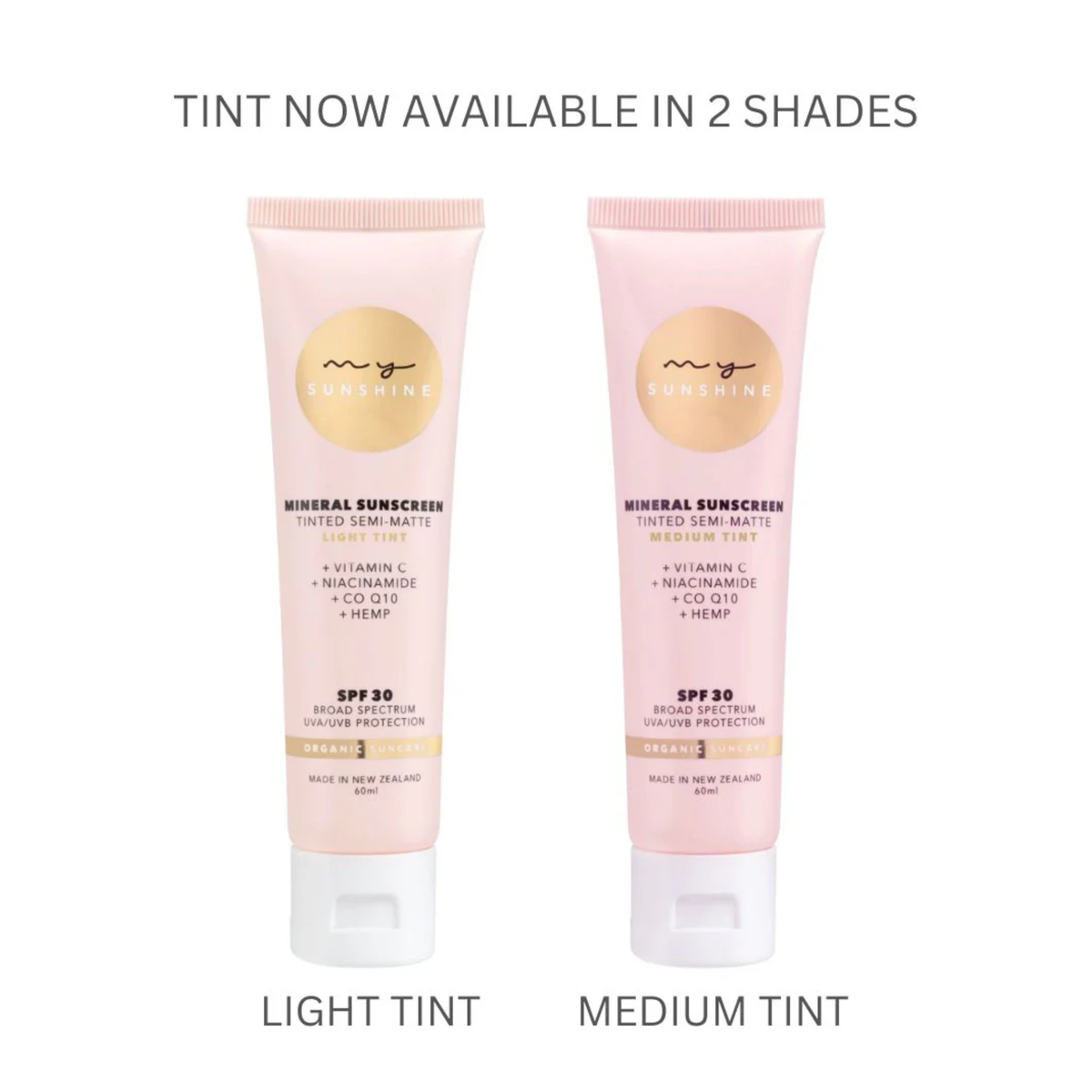 My Sunshine Sunscreen - Tinted Semi-Matte