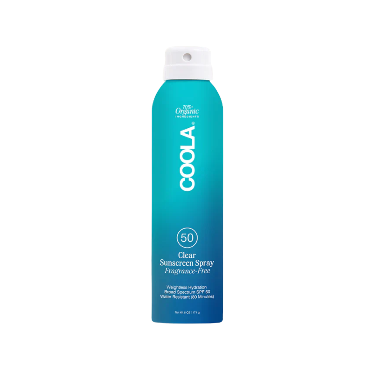 Coola - Clear Sunscreen Spray - SPF50