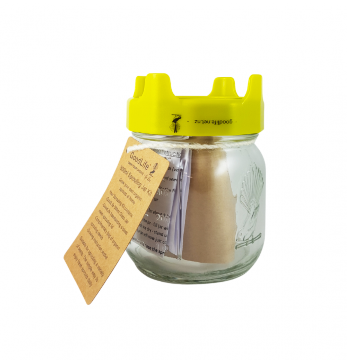 Goodlife - Sprouting Jar Kit 500 ml