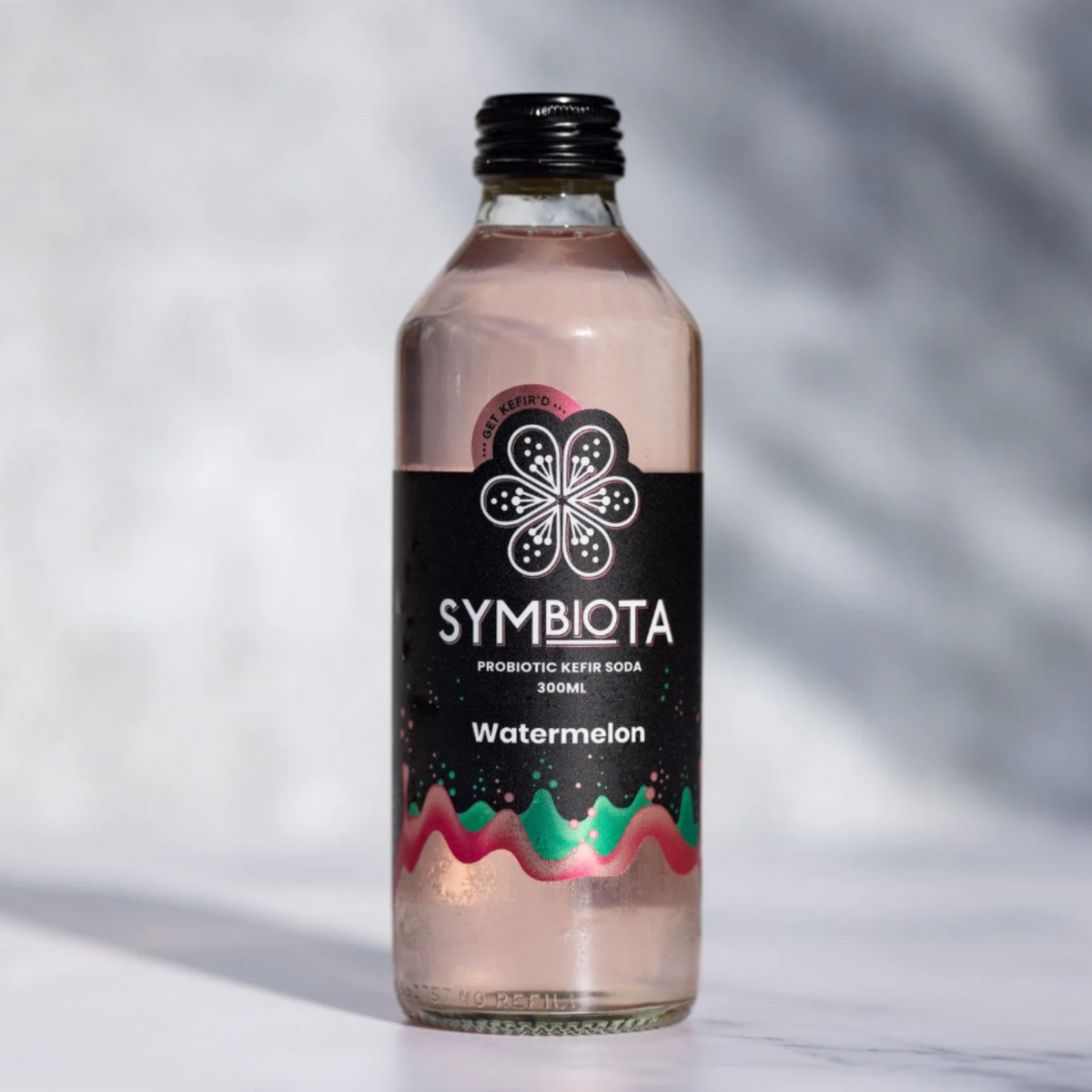 Symbiota - Probiotic Water Kefir Soda - Watermelon 300ml