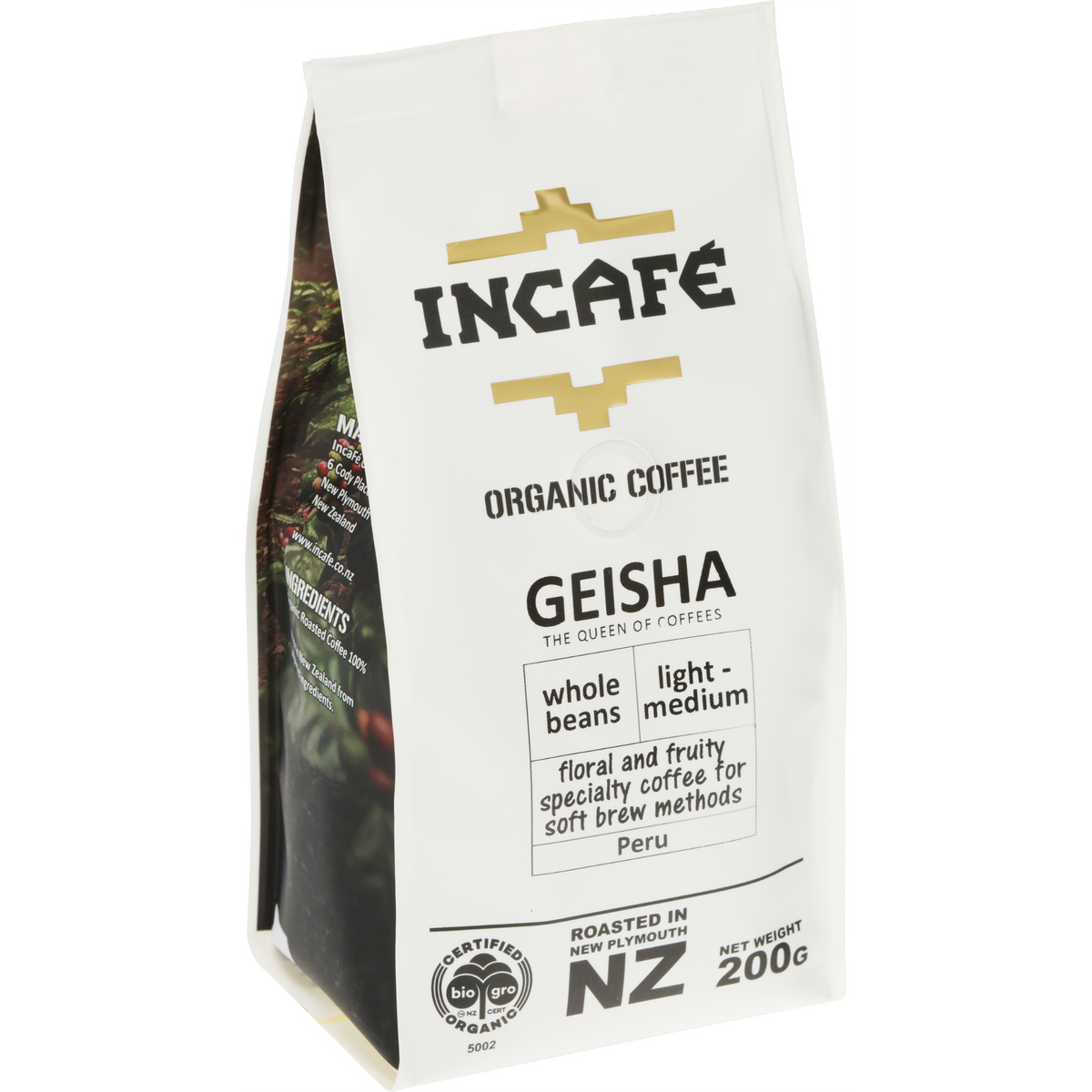 IncaFe Geisha Coffee