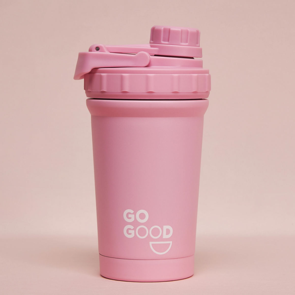 Go Good - Stainless Steel Shaker - Pink