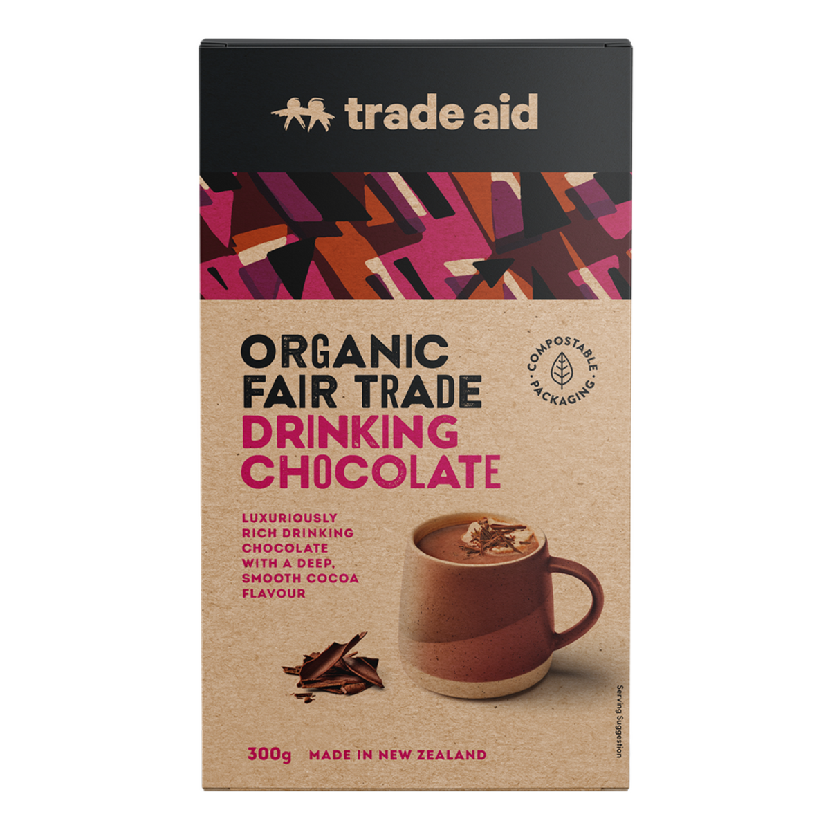 Trade Aid- Organic Drinking Chocolate - 300g