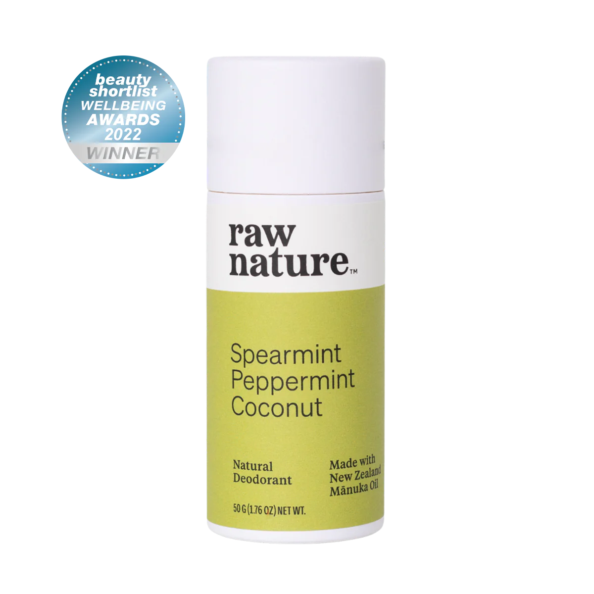 Raw Nature - Deodorant - Spearmint + Peppermint