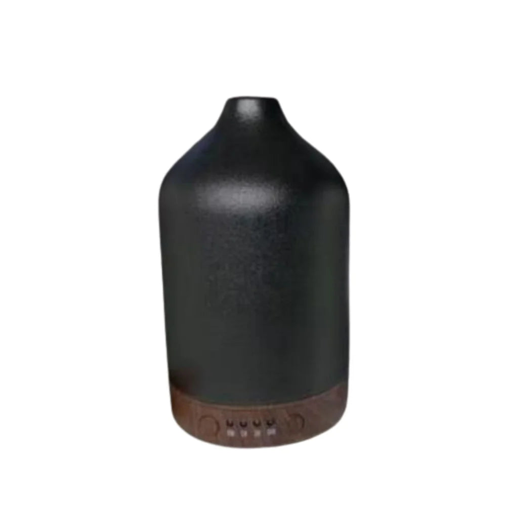 Nil – Ceramic Essential Oil Diffuser – White and Black
