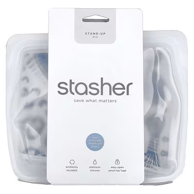Stasher - Silicone Storage Bag - 1656 ml/56 fl oz