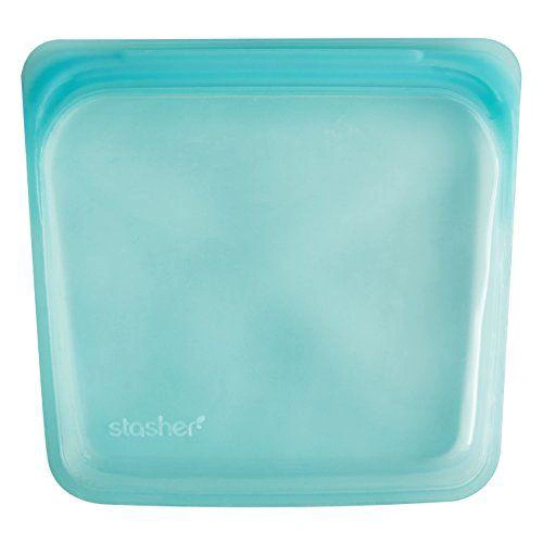 Stasher - Silicone Sandwich Bag - Aqua