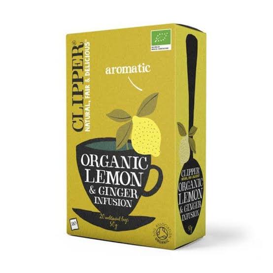 Clipper - Organic Lemon and Ginger Infusion