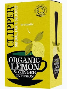 Clipper - Organic Lemon and Ginger Infusion