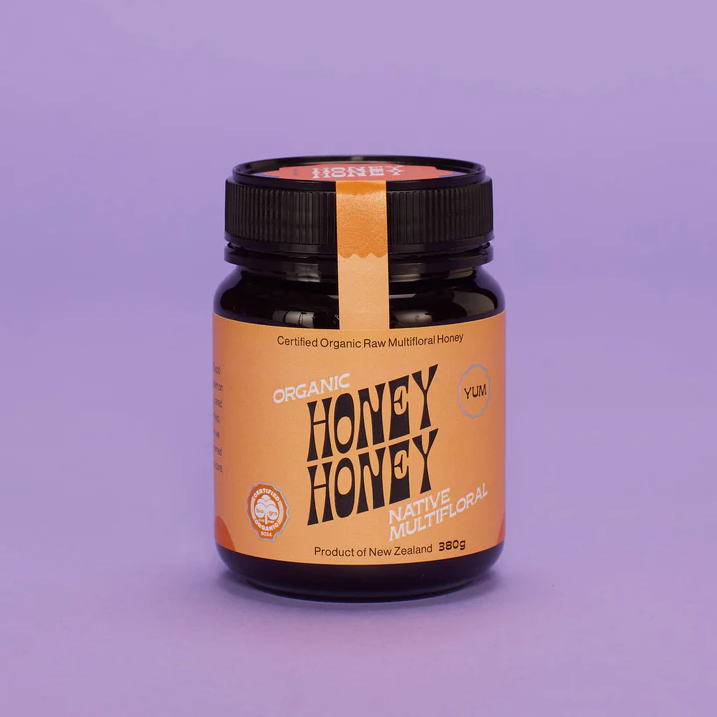 Honey Honey - Organic Raw Multiflora Honey