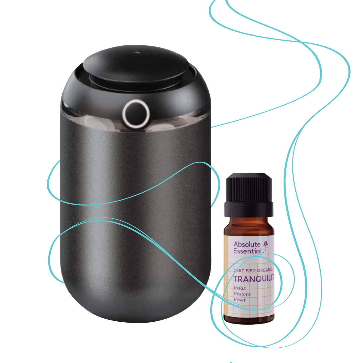 Bundle: Tranquility Diffuser Set -  Gunmetal Grey