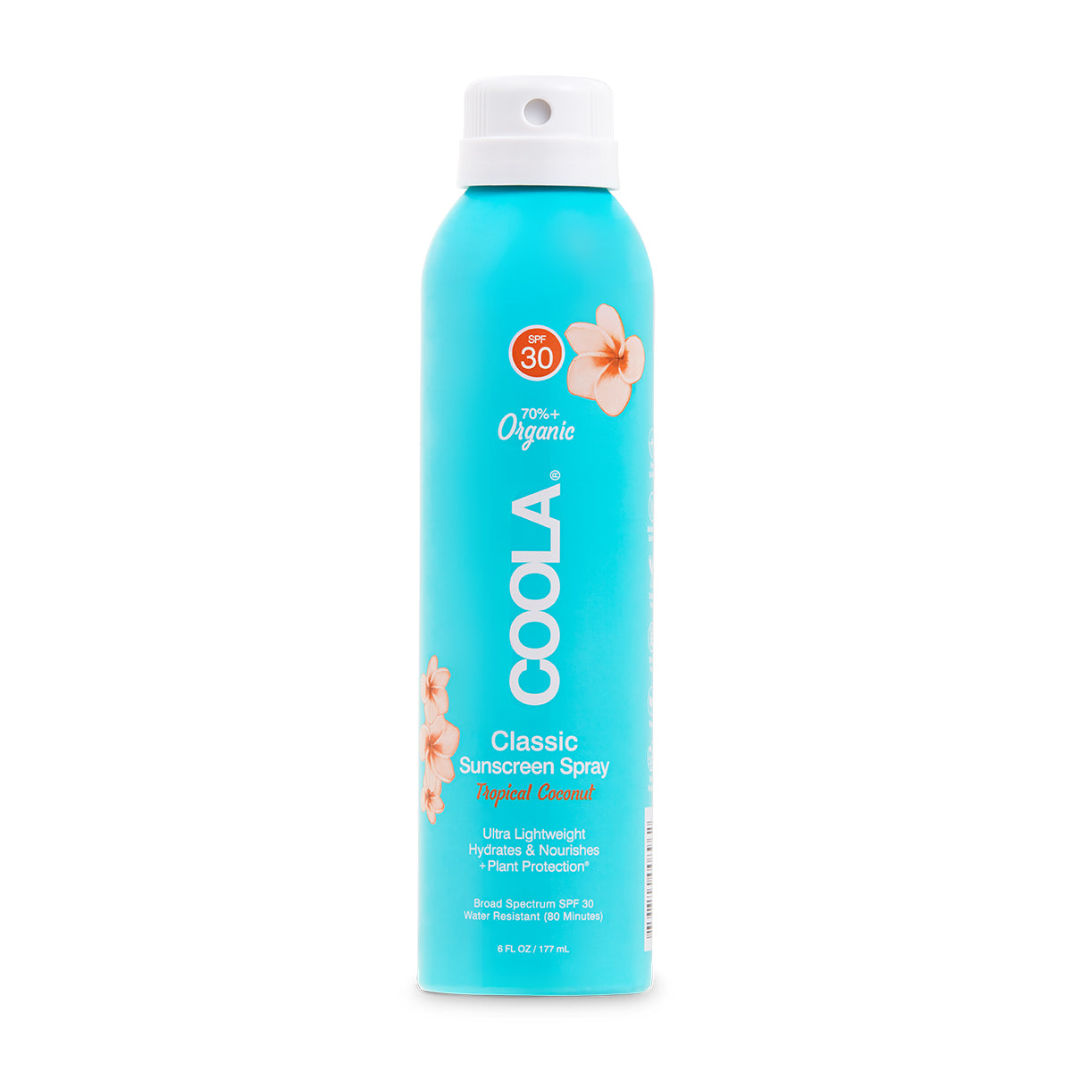 Coola - Clear Sunscreen Spray - SPF30 - Tropical Coconut