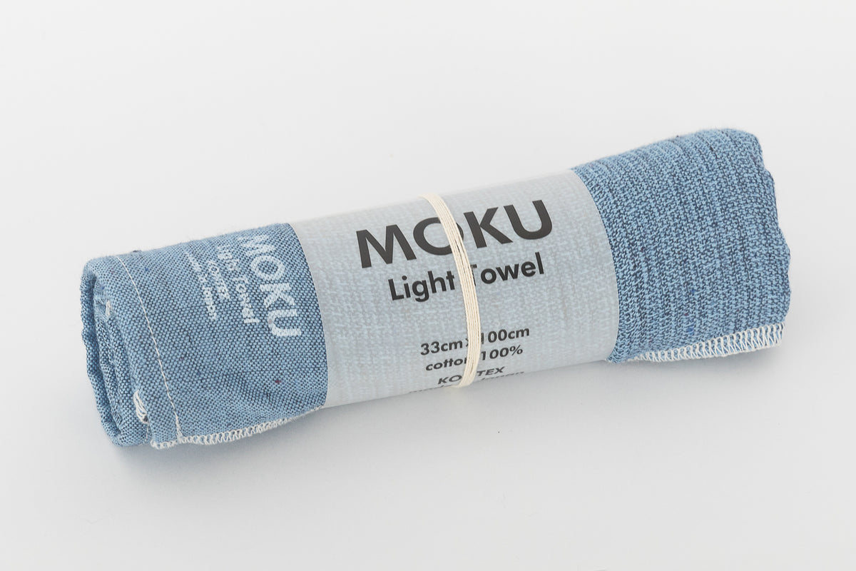 Light blue Moku Towel