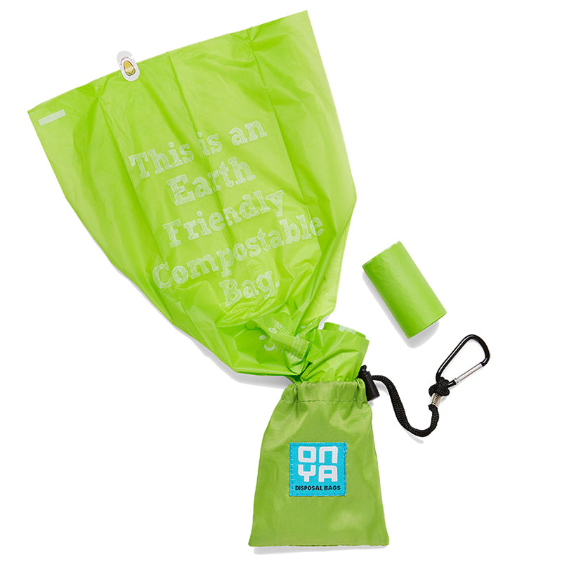 Onya Dog Waste Disposal Bags and Pouch