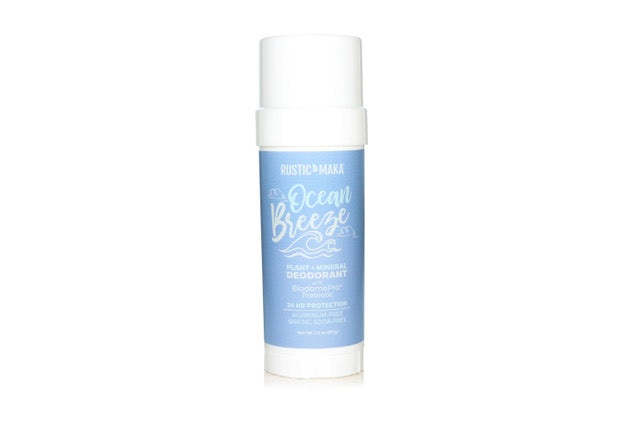 Rustic Maka - Ocean Breeze Prebiotic Natural Deodorant (Baking Soda Free)