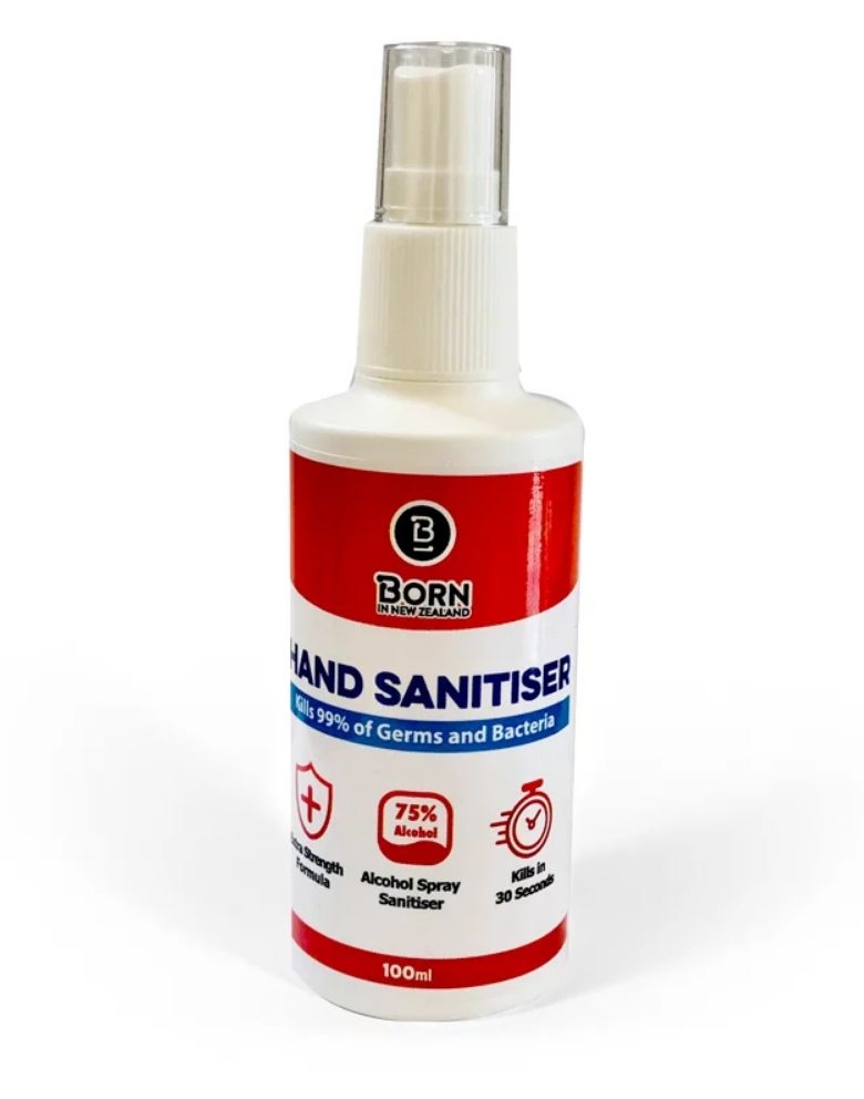 Born in NZ Instant Hand Sanitizer Spray