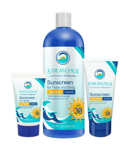 Stream 2 Sea - Sunscreen for Face and Body SPF 30 - COMING SOON