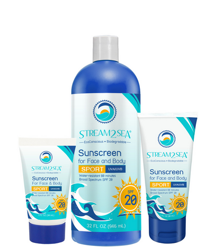 Stream 2 Sea - Sunscreen for Face and Body SPF 20 - COMING SOON