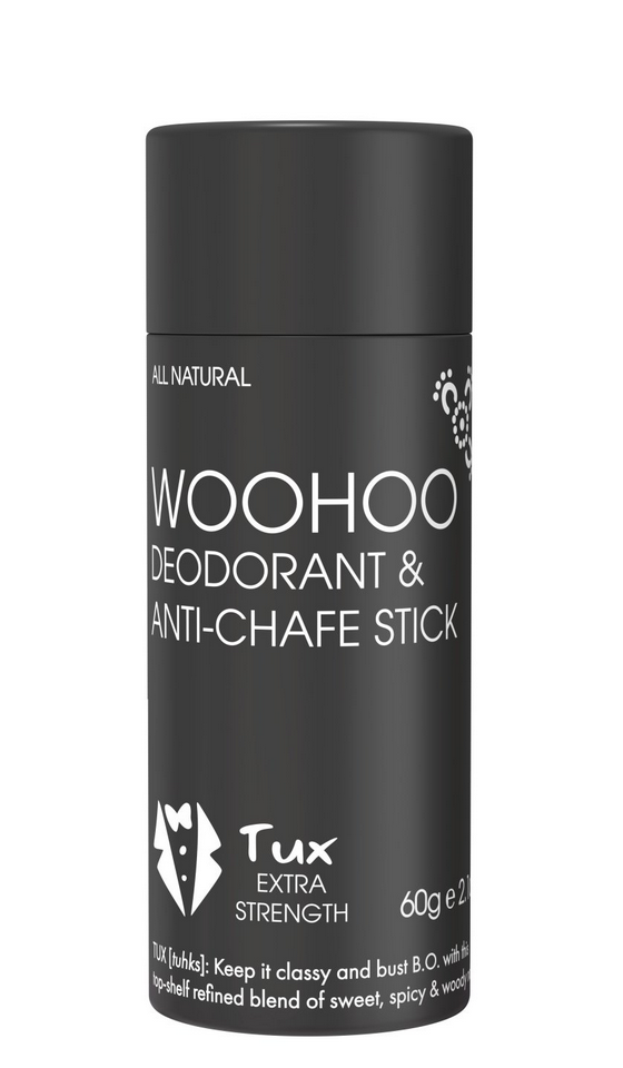 WOOHOO! Deodorant &amp; Anti-chafe Stick Tux - Extra Strength