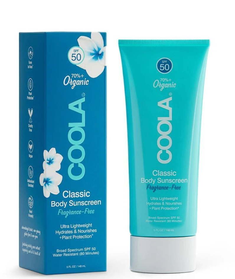Coola - Classic Body SPF50 Organic Sunscreen Lotion Fragrance free