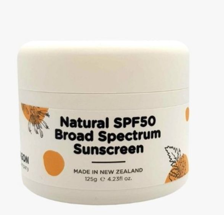 Little Dragon Natural Sunscreen Broad Spectrum 50 SPF 125ml