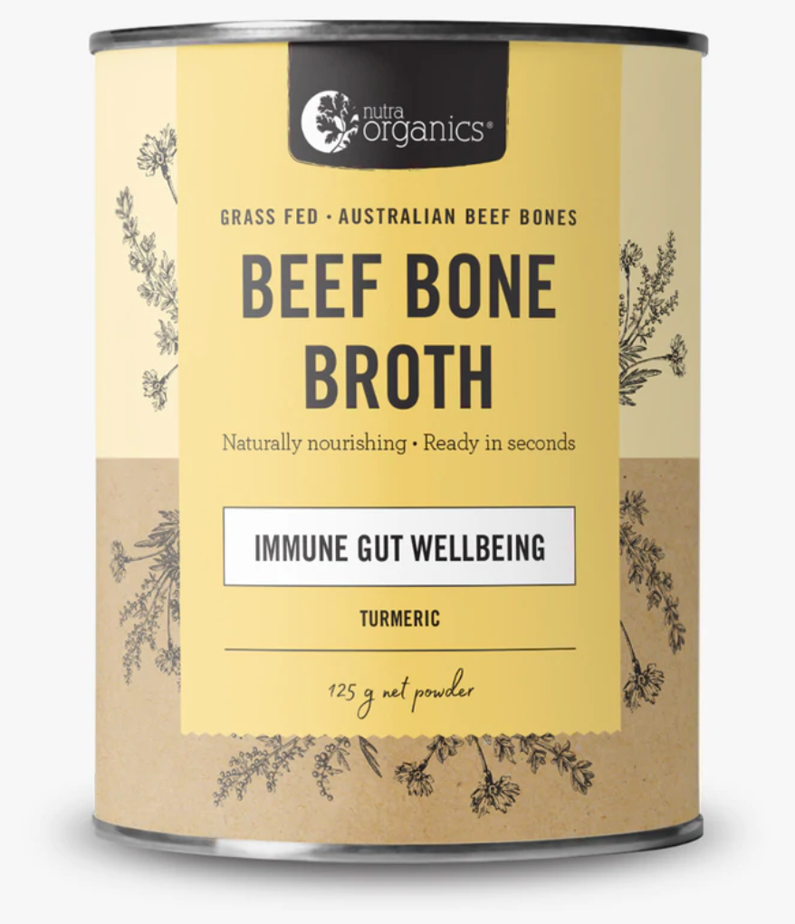 Nutra Organics - Beef Bone Broth : Turmeric