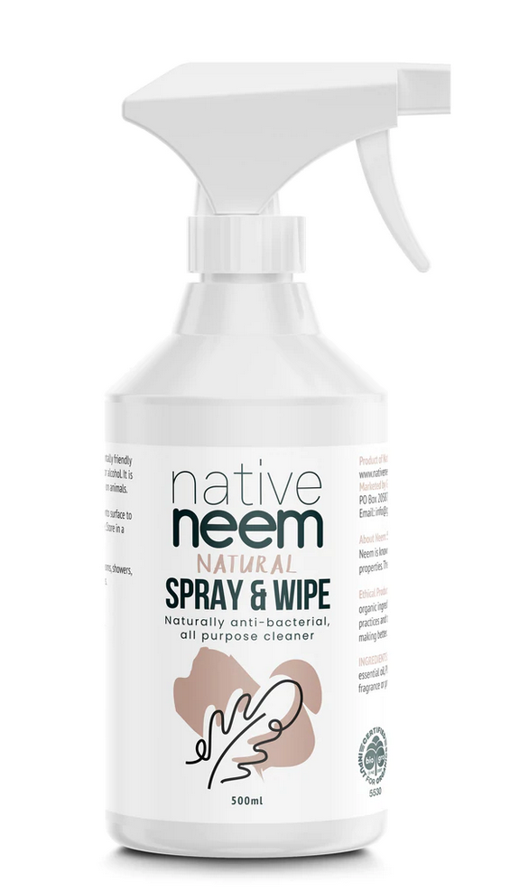 Green Trading - Organic Neem Spray &amp; Wipe 500ml