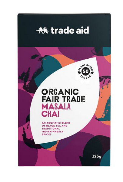 Trade Aid - Masala chai – 50 tea bags
