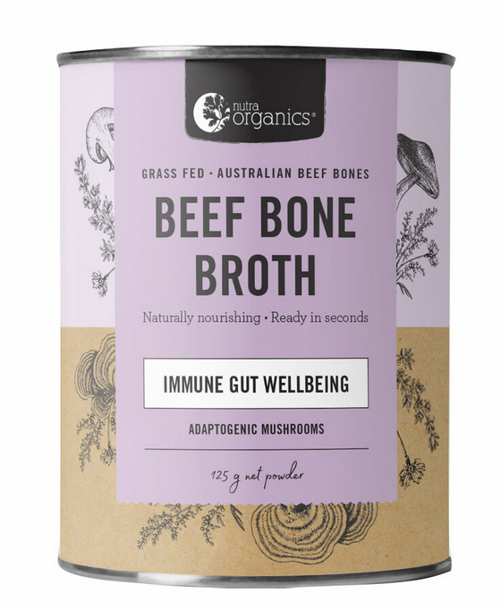 Nutra Organics - Beef Bone Broth : Mushroom