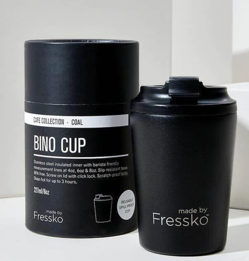 Made by Fressko - Bino Reusable Cup Coal