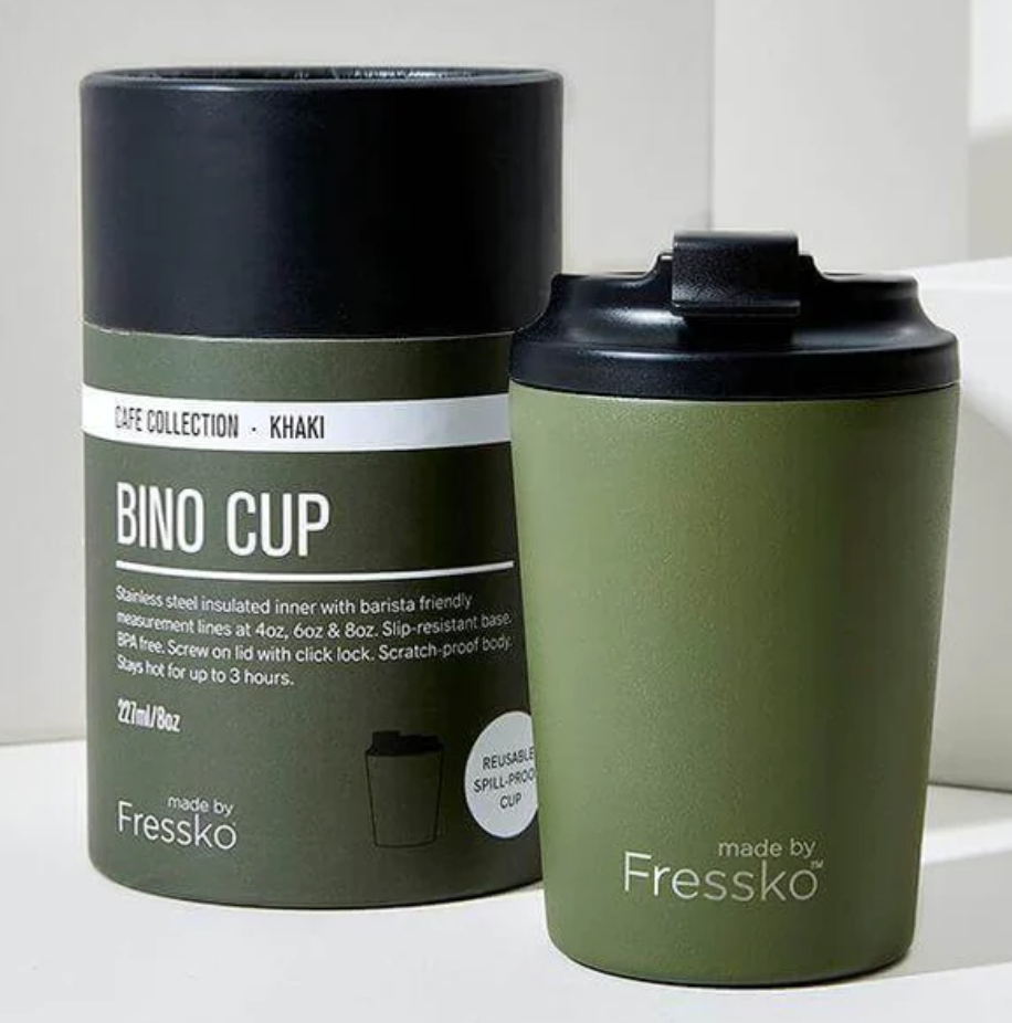 Made by Fressko - Bino Reusable Cup Khaki