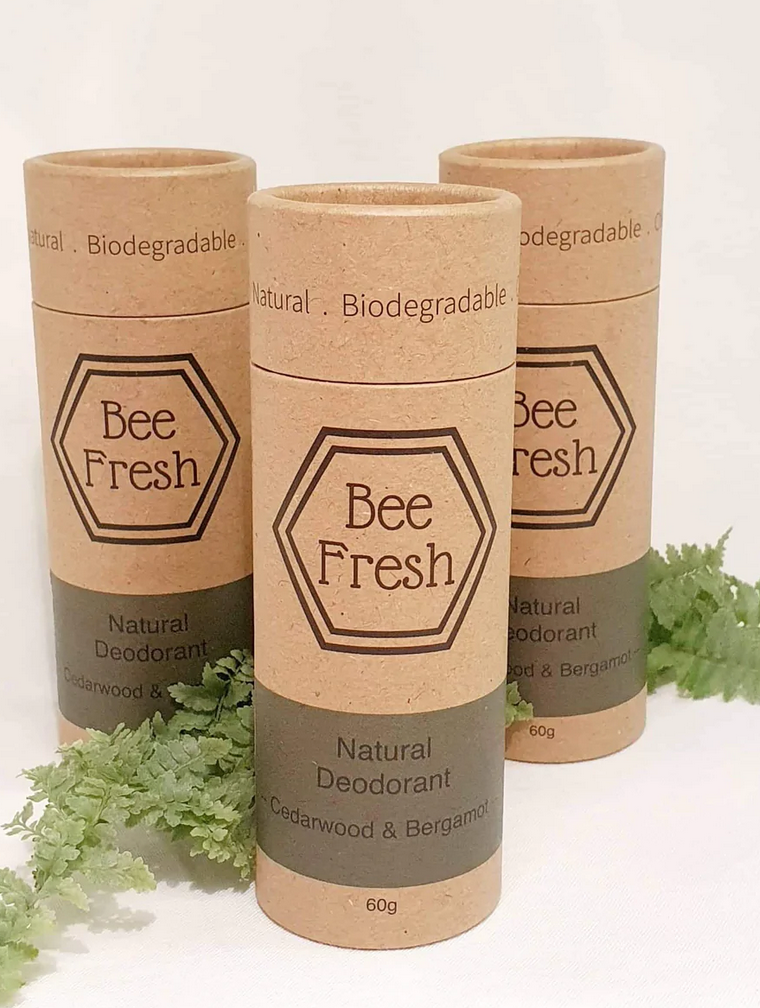 Bee Fresh Deodorant - Cedarwood &amp; Bergamot