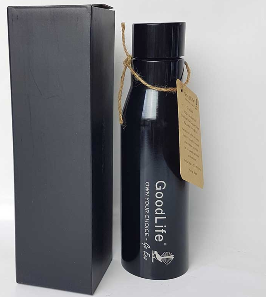 Goodlife - Stainless Steel 500ml Double Wall Drink Bottle
