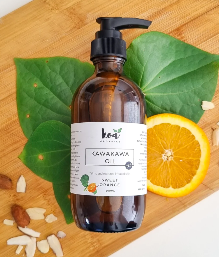 Koa Organics - Kawakawa Oil with Sweet Orange - 100ml