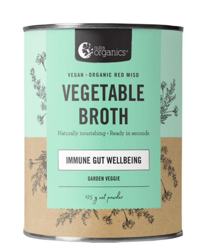 Nutra Organics - Veggie Broth : Garden Veggie (Vegan)