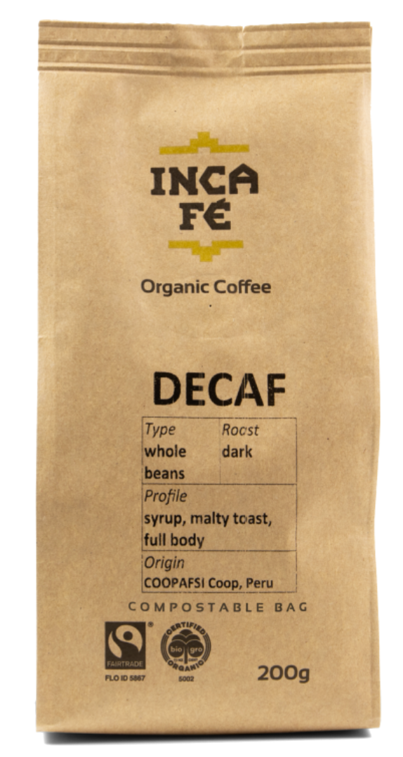 Incafe Decaf Coffee with Tin
