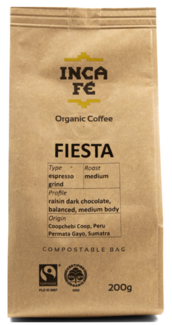 Incafe Fiesta Coffee with Tin