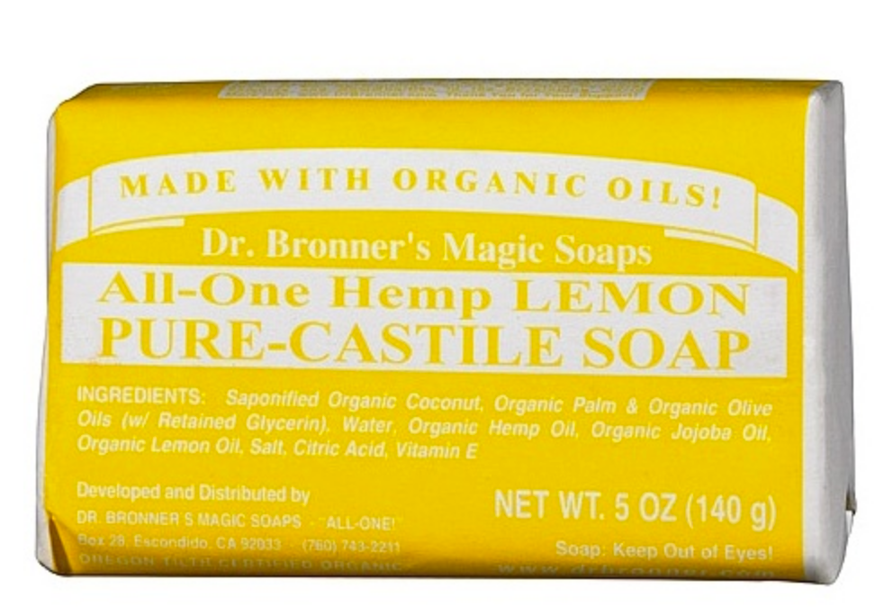 Dr Bronner Citrus Magic Bar Soap 140g