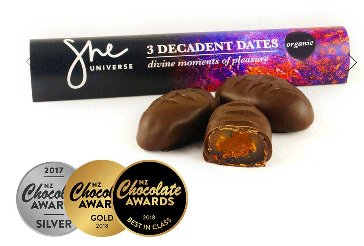 She Universe Decadent Dates ~ organic ~ 3 Pack ~ 120g